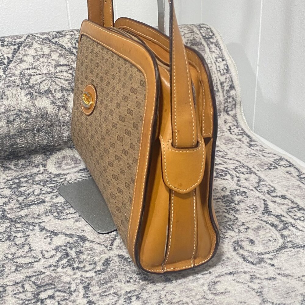 Vintage Gucci Micro GG Supreme Crossbody Bag and Matching Wallet Set - Picture 5 of 14